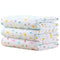 MBJERRY Waterproof Changing Pads Portable - Breathable Leak Proof Mattress Pad Protector Baby Changing Mat for Toddler, Kids Pack of 3 (S (17.7 x ...