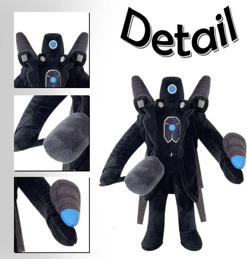 Skibidi Toilet Plush Toys, Plush Doll Toys Gifts for Boys and Girls Cartoon Video Game Character Plush Children (Z)...