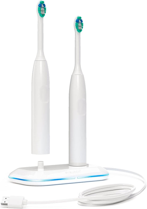 Galvanox Dual Toothbrush Charger for Philips Sonicare Electric Toothbrushes - Replacement for HX6100 Works with Protective Clean 4100, 6100, Kids ...