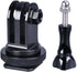 Smatree Full Aluminum Tripod Screw to DSLR Camera Flash Cold Shoe Mount Adapter Compatible for G*pro Camera 12/11/10/MAX/9/8/7/6/5/4/3+/3/DJI OSMO...