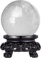 PATKAW Wooden Stand for Crystal Sphere 1 Pc, 5X5X3Cm, Sphere Stand, Crystal Ball Stand, Gazing Ball Stand, Pendulum Stand, Plate Stands for Displa...