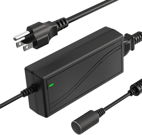 Power Supply Cigarette Lighter Socket AC to DC Adapter 100V-240V to 24V 3A Car Power Charger Converter (24V 3A)......
