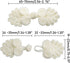 10PCS Chinese Closure Buttons, Chinese Knots Frog Buttons Closure Sewing Buttons Fasteners for DIY Sewing Sweater Cheongsam Cloak Coats Scarf Card...