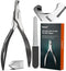 Dog Nail Clippers - All Steel Material, 1.22-Inch Large Opening, Built-in Spring, No Fur Pinch, for Medium to Large Dogs and Cats, Professional Pe...