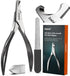 Dog Nail Clippers - All Steel Material, 1.22-Inch Large Opening, Built-in Spring, No Fur Pinch, for Medium to Large Dogs and Cats, Professional Pe...