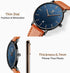 BEN NEVIS Watch, Mens Watch, Minimalist Fashion Simple Wrist Watch Analog Date with Leather Strap...