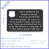 BEKECH Police Jewelry Police Officer Wallet Card Husband Gift You're My First and Last Thought Wallet Insert Gift from Wife...