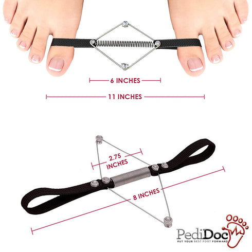 Bunion Corrector Bunion Toe Straightener – Bunion Relief Big Toe Strap Bunion Splint Restores Natural Alignment of Overlapping and Crooked Toes – ...