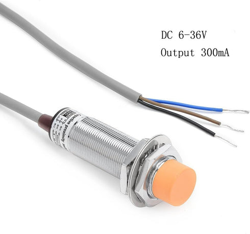 LJ18A3-8-Z/BX 8mm Approach Sensor Inductive Proximity NPN NO Switch DC 6-36V Cylinder Type...