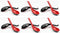 JapanBargain 4623, Chinese Soup Spoons with Hook Japanese Soup Spoons Wonton Soup Spoons Rice Spoons Pho Spoons Ramen Soup Spoons Dinner Spoons, B...