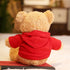Teddy Bear Stuffed Animal, Soft Cuddly Teddy Bear Plush Toy, Birthday Christmas Valentine’s Day Gift for Kids Girlfriend (Red-B,11.8inch)...