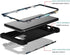 For Samsung S9 Cases, Casewind for Samsung Galaxy S9 Case Marble Heavy Duty Hard PC & Soft Silicone Hybrid Design Shockproof Anti-Scratch Rugged B...