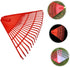 Grass Rake Garden Rakes Weeding Rake Rakes for Lawns Gardening Hand Tools Leaf Rake for Yard Plastic Rake Yard Rake Heavy Duty Grounds Keeper Rake...