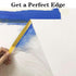 3 Pack Tape and Drape,Pre-Taped Masking Film, Assorted Masking Paper,Paint Adhesive Protective Paper Roll for Covering Skirting, Frames, Cars and ...