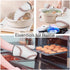 Baseball Stitches Oven Mitts and Pot Holders Sets Softball Laces Design Heat Resistant 3pcs for Cooking Baking BBQ...