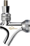 FERRODAY Stainless Steel Core Draft Beer Faucet Polished Brass Beer Faucet for Keg Tap Tower Beer Shank & Kegerator Beer Faucet Classic Beer Dispe...