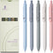 5PCS Black Retractable Gel Pens for Journaling, 0.5mm Ink Pens for School Office Suppliers, Pens Fine Point Smooth Writing Pens, Cut Fine Tip Pens...