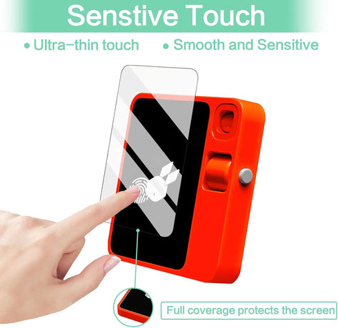 2 Pack Anti Blue Light Screen Protector Fit for Rabbit R1 AI Device, Anti Glare Rabbit R1 Screen Protector for Anti-Scratch...