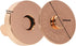 Mini Skater Magnetic Button Clasp Snaps for Sewing Craft Bag Clothing Scrapbooking No Tools Required, 6-Pack (18mm, Rose Gold)...