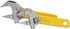 Extra Slim Jaw 4-Inch/5-Inch Adjustable Wrench, Black, Metal...