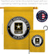 Breeze Decor Proud Grandparent Soldier Garden Flag Armed Forces Army Rangers United State American Military Veteran Retire Official House Decorati...