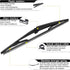 AUTOBOO Rear Wiper Blade Arm Replacement for Jeep Grand Cherokee 2005 2006 2007 2008 2009 2010 With 14 inch Rear Wiper Blade -Original Factory Qua...