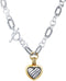 UNY JEWEL Jewelry Fashion Trendy Pendants Antique Pendant Heart Cable Wire Desinger Inspired Women Charms Necklace Gift...