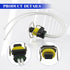 MOTOALL 366-9748 2501107C1 2 wire Fuel Injector Connector Pigtail Wiring Loom 645-1001 for Caterpillar C7 C9 Excavator IPR Valve 7.3 6.0 VGT 6.0 6...