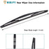 14" Rear Windshield Wiper Blade for Infiniti EX35 08-12, for Infiniti QX50 QX70 14-17, for Honda CR-V 07-11, for Nissan Murano 03-08, for Subaru F...