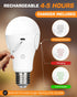 Battery Operated Light Bulb with Remote Control 1800K...