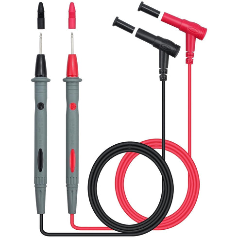 Electrical Multimeter Test Leads Cat III 1000V 10A Volt Test Lead with Standard 4mm Banana Plug for Digital Multimeters,Electronic Clamp Meter Tes...