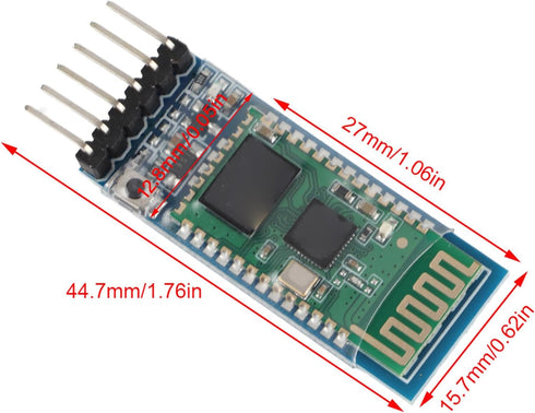 Bluetooth Module UART RS232 Serial Converter HC-05 Transceiver Module Serial Port Communication BT Module...