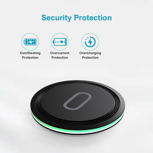 15W Wireless Charger Fast Charging Pad Compatible Samsung Galaxy S24 S23 S22 S21 S20 Ultra 5G FE S10 S9 S8 S7 S6, Note 20 10 9 8, Z Fold5/4/3/2, Z...
