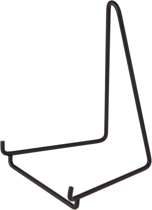 Bard's Black Wire Easel Stand, 6" H x 4" W x 4" D...