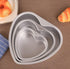 Heart Shaped Cake Pan 6 Inch Aluminum Cake Pans Heart Cake Tin Baking Cake Mold for Valentine's Day Weddings Birthday Party...