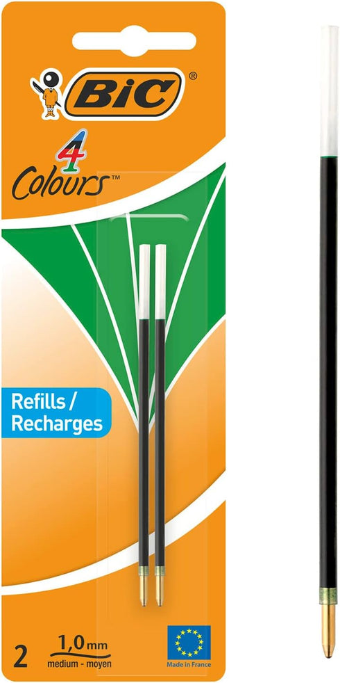 BIC Ballpoint Pen 4 Colours 2 Items Green......