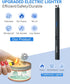 FUKKUDA Electric Candle Lighter with Safety Switch - USB Rechargeable Windproof & Flameless Plasma Arc Lighter for Easter Basket Stuffers (Obsidia...