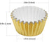 Non-Stick 400pcs Gold Mini Cupcake Liners for baking, Mini Size Foil muffin liners Cupcake Wrappers, Christmas Cupcake Liners for Christmas Decora...