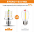 MIAOKE E26/E27 LED Bulb,10W Three Color Mode Dimmable Light Bulbs?900Lumen Light Bulb?Can Reduce Energy Consumption by 90%?Spiral Light Bulbs are ...