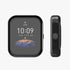 kwmobile Case Compatible with Huami Amazfit Bip 3 / Bip 3 Pro Case - 2X TPU Silicone Fitness Tracker Cover - Black/Transparent...