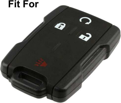 Coolbestda 2Pcs Key Fob Cover Case Protector Remote Glove Keyless Jacket for 2019 2020 2021 Chevrolet Silverado 1500 2500 Colorado Tahoe Suburban ...