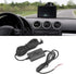 Dash Cam Hardwire Kit,12V/24V to 5V 2.5A Parking Monitor Converter Cable Left Angle Mini USB Step-Down Line for Parking Monitoring,Parking Monitor...