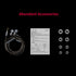 FiiO JadeAudio Headphone Earbuds Wired High Resolution Strong Bass Lossless 1DD for PC/Smartphones/Laptop with Mic JD3 (Silver)......