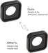 Protective Lens Replacement for GoPro Hero 9 10 11 12 Black, Hero 11 Black Mini, Hero 12 Black Mini Camera Waterproof Glass Lens Protector Repair ...