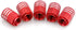Valve Stem Cap,Tire Valve Cap Cover 5 Pack Skull Gesture for Car Truck SUV Motorcycle Bicycle with O Rubber Ring Dust Proof Car Accessories Skull...