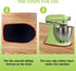 Appliance Sliders Mat For Kitchenaid Mixer Appliances Household Mixer Accessories Feet Moving Mat Compatible With 4.5-5 Qt Bowl Lift Stand Mixer, ...