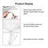 17 Blades Long Feeler Gauge 0.02-1.00 mm, Stainless Steel Feeler Gauge Dual Marked Metric and Imperial Measuring Tool(0.02-1.00 mm, 17 Blades)...