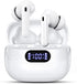 Wireless Earbuds, 42H Playtime Bluetooth 5.3 Headphones, HiFi Stereo Call Noise Cancelling Earbuds, IPX7 Waterproof Stereo in-Ear Earphones with L...