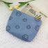 Cosmetic Bag 3PCS Pencil Pouch Smiley Face Bag Corduroy Cosmetic Bag Aesthetic Women Handbags Purses (BLUE)...