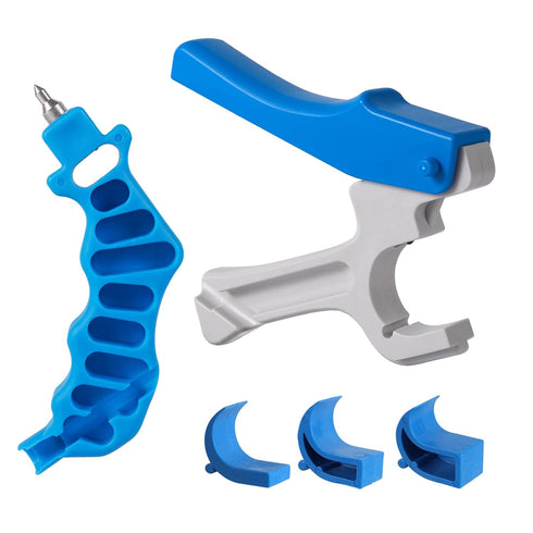 2 Pcs Drip Irrigation Hole Punch Tool,Watering System Drip Irrigation Tubing Hole Punch Used for 16/20/25/32 mm PE Pipe and Emitter Insertion...